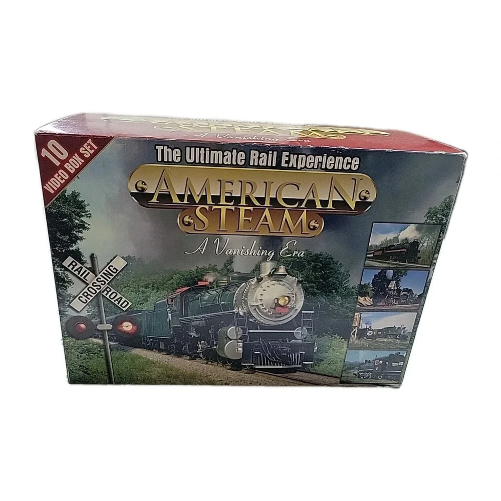 American Steam‎ The Ultimate Rail Experience A Vanishing Era VHS Set